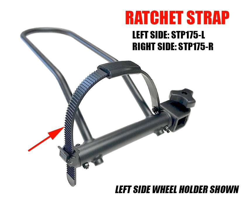 Ratchet Wheel Strap for Sport Rider & RV Rider racks Hollywood Racks Accessories