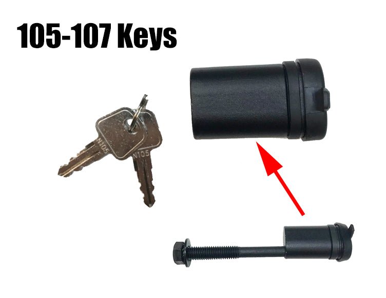 LOCKING HITCH PIN HEAD Hollywood Racks Accessories