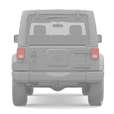 Vehicle without rear spare tire