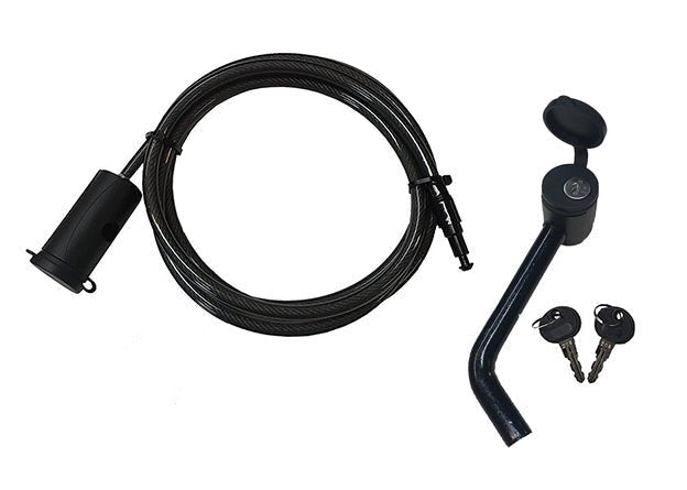 LOCKING 2" HITCH PIN WITH CABLE Hollywood Racks Accessories