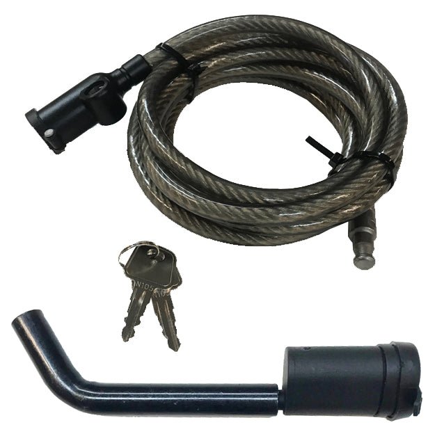 LOCKING 2" HITCH PIN WITH CABLE Hollywood Racks Accessories